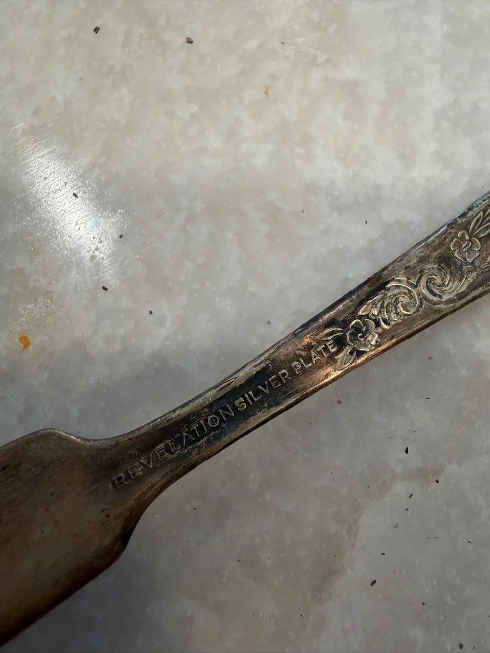 Set of 3 Revelation Butter Spreaders in Aged Silverplated Tone